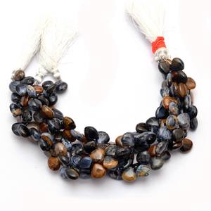 AAA + Pietersite Gemstone 10mm Lisse Coeur Perles Lâches Naturel Pietersite Semi Précieuse Pierres Précieuses Briolette Perles pour Bijoux - Product Image 4