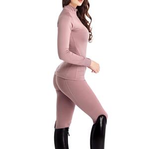 Pantalones ecuestres elásticos de cuatro vías ligeros con estampado de secado rápido, mallas de equitación, venta al por mayor, asiento completo para mujer, equitación 2025 - Product Image 4