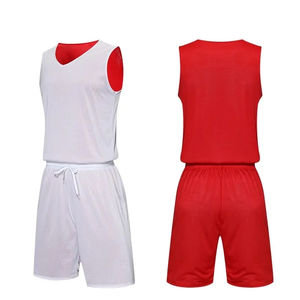Nouveau maillot de basket-ball sublimé basketteurs double face uniforme réversible basket-ball porter - Product Image 2