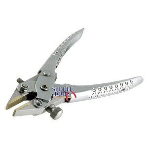 PARALLEL ACTION <b>FLAT</b> STAINLESS STEEL NOSE PLIERS SMOOTH JAWS with SIDE <b>SCREW</b> LOCKING 160MM JEWELRY SETTING WATCH MAKING TOOLS - Product Image 1