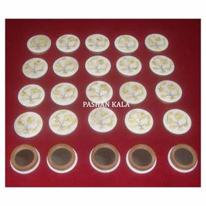 Productos indios para trabajo creativo y con incrustaciones florales, cajas de nácar de mármol hechas a mano, uso del Festival de Ramadán con el fabricante - Product Image 1