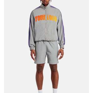 Ensemble coupe-vent imperméable pour hommes High Street pour été polyester OEM - Product Image 4