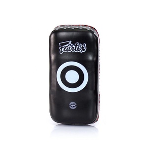 แผ่นรองเตะมวยรุ่นใหม่ Fairtex ลายพิมพ์ หนังแท้ สำหรับฝึกซ้อมมืออาชีพ MMA คิกแพด มวยไทย แผ่นป้องกันตัวสำหรับการต่อสู้ - Product Image 5