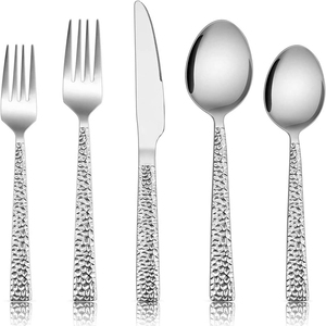 Juego de cubiertos con caja, cucharas, juegos de cubiertos a granel, tenedor cepillado chapado en oro, cuchara, juego de cubiertos de boda, cubiertos de oro - Product Image 3