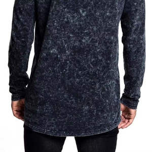 Sudadera con capucha lavada con ácido para hombre al por mayor jersey de peso pesado de gran tamaño personalizado vintage lavado Tie Dye Plain Streetwear Sudadera con capucha para hombre - Product Image 2