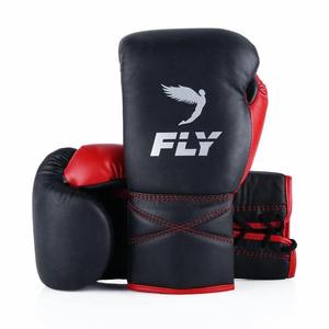 Fabricación de fábrica Venta caliente de alta calidad Pro cuero punzonado Fly Boxing guantes de entrenamiento profesional Fly Boxing guantes - Product Image 1