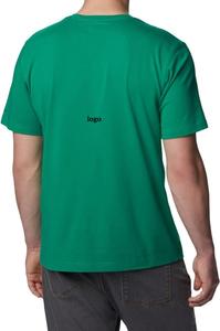 Camiseta personalizada de manga corta de alta calidad, Camiseta 100% de algodón en blanco de secado rápido, camiseta de gimnasio de manga corta de gran tamaño para hombre - Product Image 3