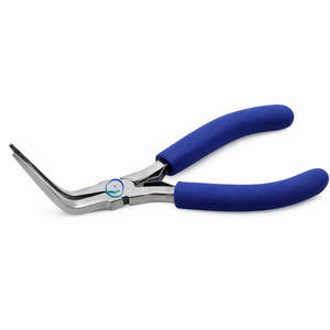 <b>Needle</b> <b>Nose</b> Curved <b>Pliers</b> for Jewelry Making Precision Crafting Tool Durable Stainless Steel Jewelry <b>Pliers</b> - Product Image 2