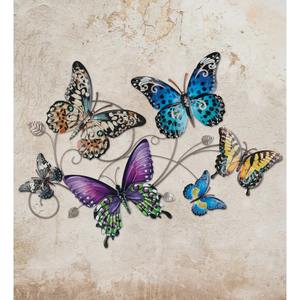 Panel de pared metálico contemporáneo único, escultura abstracta de lujo para sala de estar hecha a mano, dormitorio, Oficina - Product Image 1