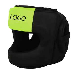 Protector de Cabeza para Artes Marciales, Casco Protector Facial para MMA, Kickboxing, Karate, Taekwondo, Entrenamiento y Sparring, Cuero Vacuno - Product Image 3