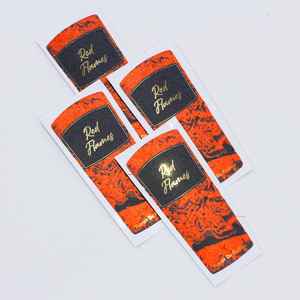 Étiquettes de parfum en PVC métallisé chromé doré de qualité supérieure autocollant shampooing personnalisable réutilisable durable étanche et écologique - Product Image 6