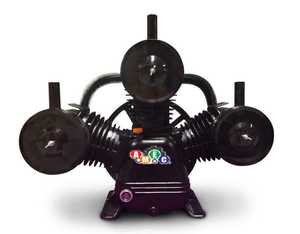 มอเตอร์ปั๊มลมแบบลูกสูบไร้น้ำมันคุณภาพสูงสำหรับงานหนักแบบพกพาสำหรับอุตสาหกรรม  ระบายความร้อนด้วยอากาศ  ขนาด 170 ลิตร/นาที - Product Image 2