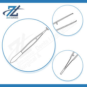 Pinces de fixation manuelles de haute qualité Barraquer 102 mm de long 9-10 dents Acier chirurgical inoxydable certifié CE Instruments - Product Image 4