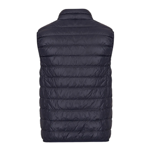 Chaleco acolchado con burbujas brillantes 2025 para hombre, chaqueta de invierno sin mangas impermeable con logotipo personalizado, chaleco acolchado ligero transpirable OEM - Product Image 6