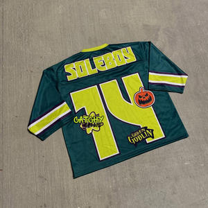 Cuivre Rivet flamme surdimensionné Croptop Jersey 100% coton 240 grammes Street Style Fit lâche tricoté tissu Photo impression couleur blanche - Product Image 4