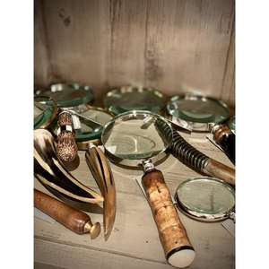 Lupa de ojo de alta calidad, empuñadura de madera respetuosa con el medio ambiente, lupa personalizada, lupa al por mayor, precio razonable - Product Image 1