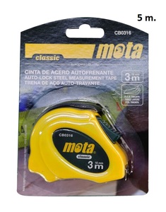 Metro a nastro classico 5m x 19mm (Mota CB0519) - Product Image 1