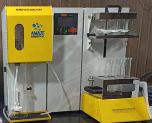 Thiết bị chưng cất tiêu hóa kjeldahl để kiểm tra Nitơ <span class=keywords><strong>protein</strong></span> Amaze tự động kjeldahl phân tích Nitơ màn hình cảm ứng - Product Image 3