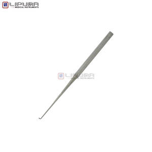 Crochets d'oreille de haute qualité en acier inoxydable allemand, disponibles dans deux styles distincts pour une tenue sécurisée et confortable des instruments médicaux - Product Image 6