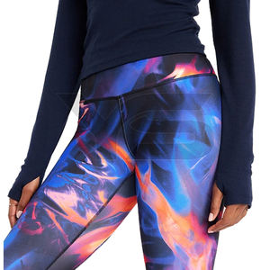 Legging de gym pour femmes de qualité supérieure avec option multicolore, au prix de gros - Product Image 5