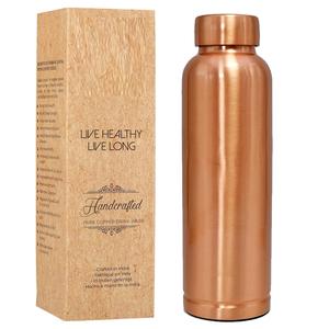 Bouteille d'eau en cuivre de luxe avec poignée Verres polyvalents de haute qualité Meilleure vente Bouteille pour adulte à vendre - Product Image 2