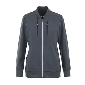 Chaqueta Médica Unisex de Tela de Lana Peinada con Cremallera, Transpirable, de Secado Rápido, Cómoda para Verano, Personalizable en Color y Logotipo - Product Image 1