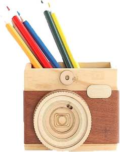 Vajilla de lujo Portalápices de madera Vajilla decorativa para el hogar y la Oficina Nuevo diseño Portalápices Fabricante Mayorista Proveedor - Product Image 5