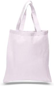 กระเป๋าผ้าฝ้ายเรียบง่ายกระเป๋าใส่ของขวัญกระเป๋าถือช้อปปิ้งแบบมีที่จับ - Product Image 2