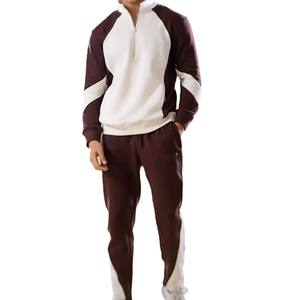 Hot Selling Latest Fashion Men Tracksuits for Casual Wear Wholesale Customized Logo Men Pullover Tracksuits with Private Labels - Product Image 1