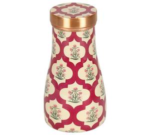 Best Selling Product Pure Copper <b>Water</b> Bottle Bedroom Bottle Jar <b>Carafe</b> Bedside Decoration Bottle Custom Design Printed - Product Image 4