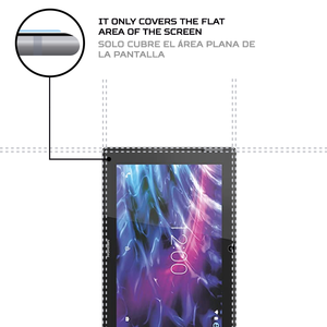 Protector de pantalla ANTISHOCK para tableta Medion LifeTab S10366, película protectora Premium - Product Image 4