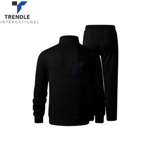 ชุดวอร์มผู้ชายแบบมีฮู้ด 2 ชิ้น ชุดออกกำลังกายแบบซิปเต็มตัว เสื้อสเวตเชิ้ต กางเกงจ็อกเกอร์ ชุดออกกำลังกาย ชุดวิ่ง ชุดลำลอง - Product Image 5