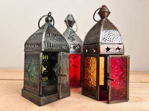 Fantastique découpé au Laser conçu lanterne marocaine pour la décoration intérieure décor de chambre jardin et décor de fête utilisation lanternes en métal - Product Image 4