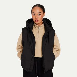 Chaleco acolchado XL personalizado para mujer, nuevo diseño, chaqueta de invierno cálida a prueba de viento a la moda con cremalleras, Material de relleno de algodón - Product Image 3