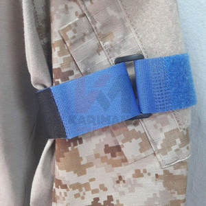 Tipo de bobinado directo de fábrica Mark Paintball Deportes Fútbol Capitán Brazalete Ajustable Elástico Fútbol Banda para el brazo para equipos de fútbol - Product Image 2