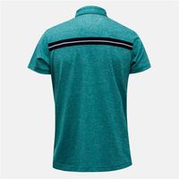 Yüksek Kaliteli Erkek Gömleği Polyester/Pamuk Karışımı Düz Jersey Kumaş Özel Tasarım Kısa Kollu Nefes Alabilen