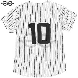 เสื้อเบสบอลปักลายเสื้อเจอร์ซีย์เปล่าผ้าเจอร์ซี่พิมพ์ลาย - Product Image 2