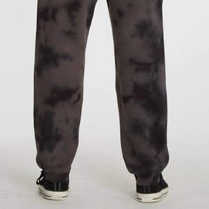 Pantalon de jogging droit délavé personnalisé pour homme, taille mi-haute, style streetwear, cordon élastique, molleton, grande taille, décontracté - Product Image 5