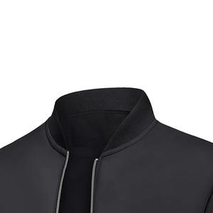 Venta al por mayor mejor diseño hombres y mujeres chaquetas de bombardero ligeras Color sólido largo transpirable para la temporada de invierno servicio OEM - Product Image 2