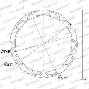 Doublure de friction ZF15LV5 pour ZF 6HP32 V5 (Vipex) - Product Image 2