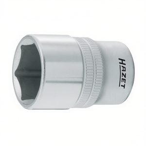 Hazet 1/2'' 6-Point Square <b>Socket</b> with Traction Profile and Knurling - Product Image 2
