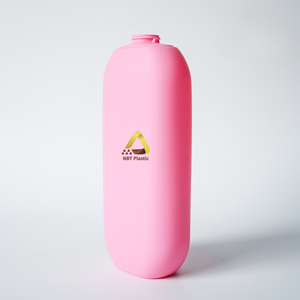 Bouteille d'aspect aluminium PET personnalisée de 500ml avec pompe à mousse pour nettoyant pour le visage et la crème - Product Image 2