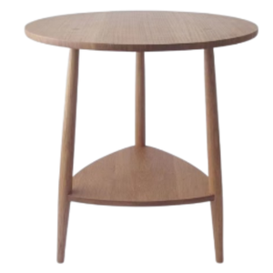 Table basse ronde moderne à 3 pieds pour table d'appoint, meubles de chambre à coucher et de salon de bonne qualité - Product Image 1