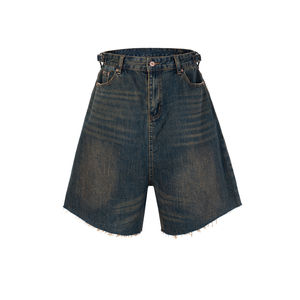 Premium Quality Latest Design 100% <b>Denim</b> <b>Cargo</b> <b>Short</b> Wholesale Customized Color Size Style - Product Image 3