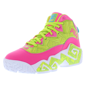 Zapatillas Fila Mb Night Walk para niña, color: rosa/amarillo, 100% auténticas - Product Image 1