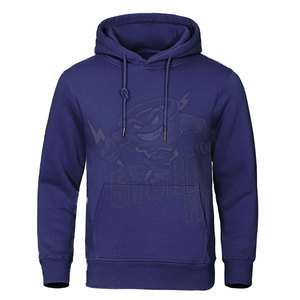 Sweat à capuche 100% coton pour hommes, couleur unie, léger, fitness, manches longues, respirant pour les sports d'hiver. - Product Image 5