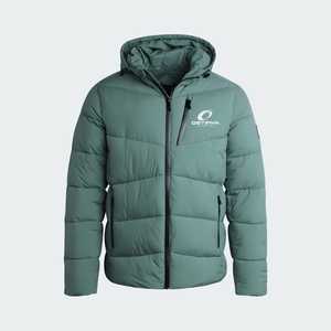 Best Selling <b>Men's</b> Winter Puffer <b>Jacket</b> With Hood High Quality Fashion Style with Stand Collar Canvas Material Winter Wear - Product Image 5