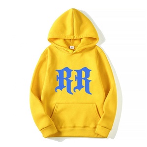 Sweat à capuche à impression 3D bouffée de haute qualité 100% coton pour hommes Sweat-shirt à la mode respirant Streetwear pour l'hiver - Product Image 1