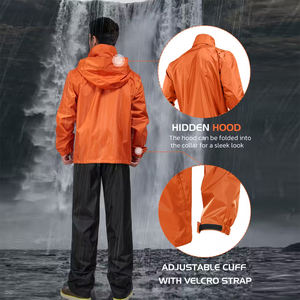 Conjunto Deportivo de Invierno de Alta Calidad, Ropa Deportiva de 2 Piezas, Cierre de Cremallera y Botones, Capucha Oculta, Logotipo Frontal, Ropa Casual - Product Image 6