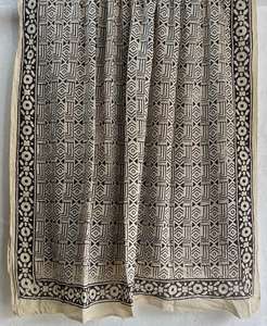 Écharpe en coton 100% imprimé bloc de main léger Jaipur écharpe artisanale traditionnelle Boho Chic écharpe en coton doux faite à la main - Product Image 6